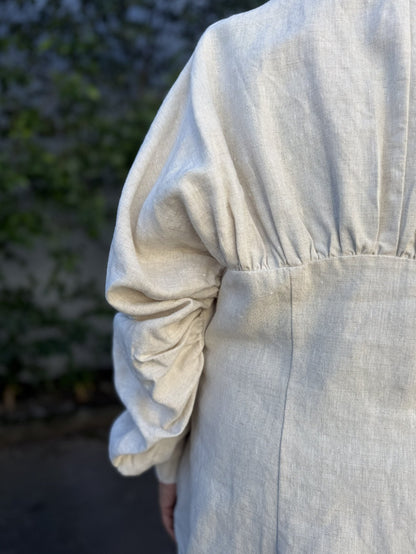 TCD Skye Shirt - Oat Linen