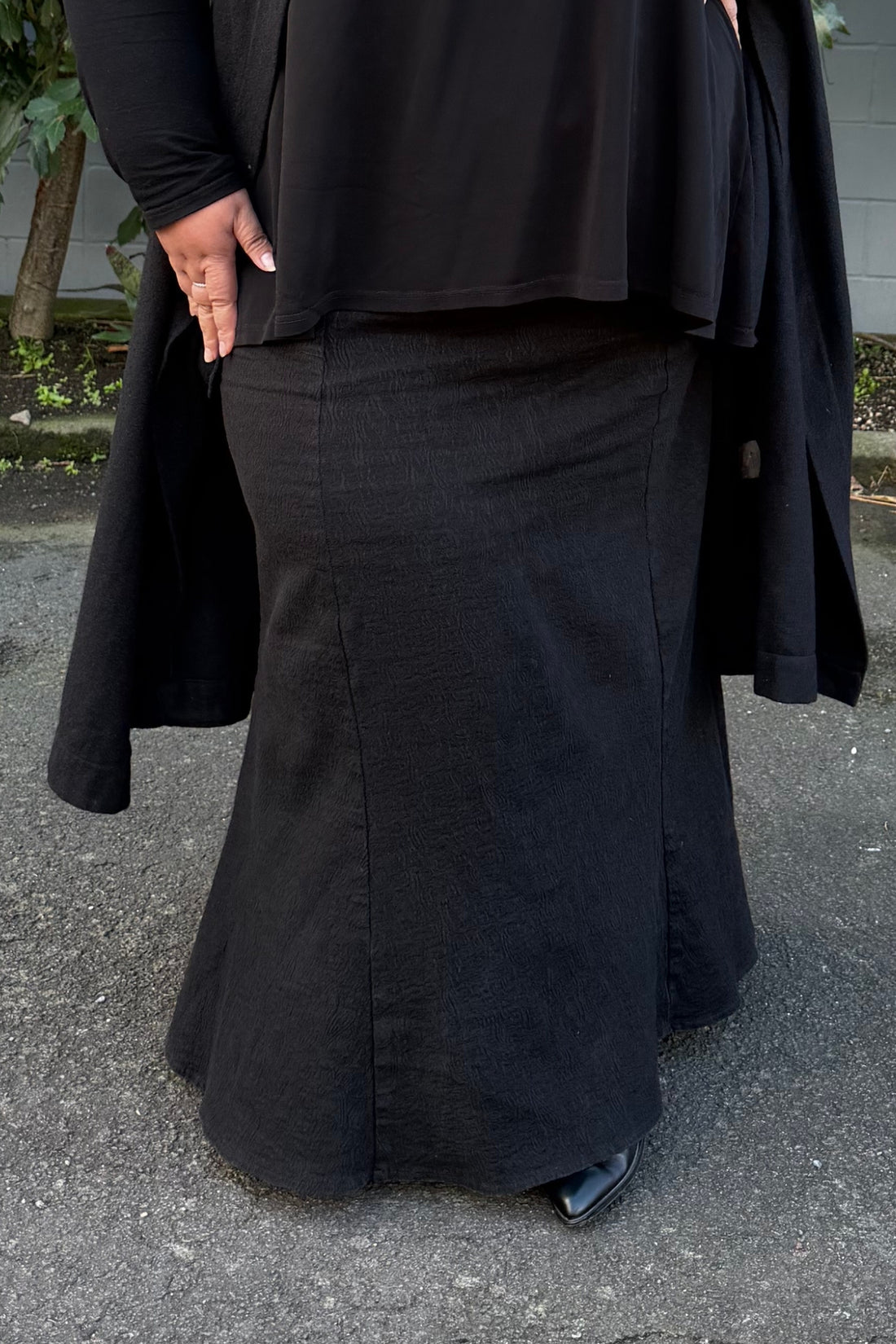 TCD Stella Skirt - Black Stretch