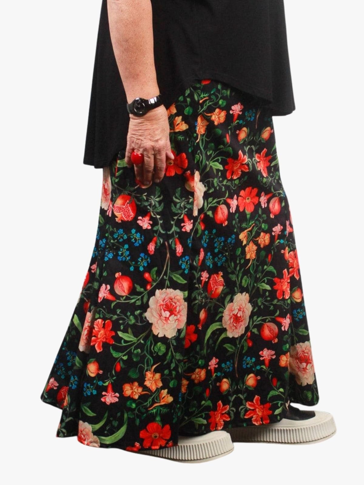 TCD Stella Skirt - Floral (Lucky Last - Size M)