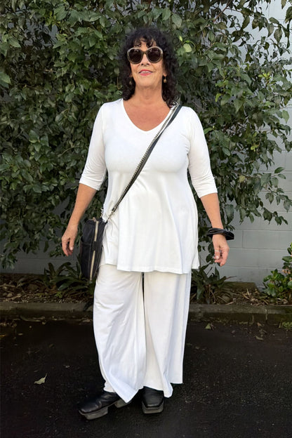 TCD Suzie Long Leg - Vintage White