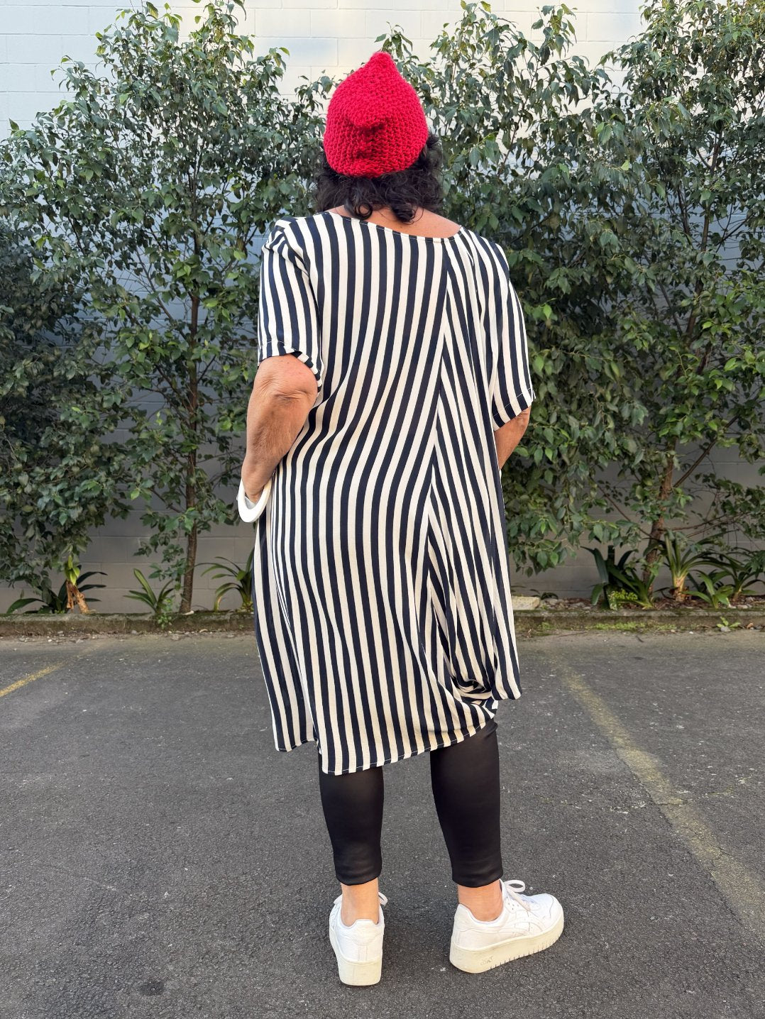 TCD Tranquil Dress - Navy Stripe