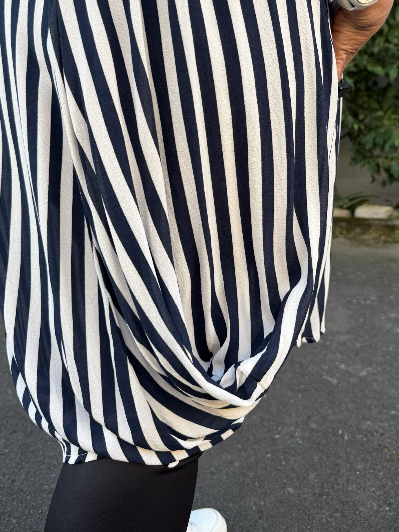 TCD Tranquil Dress - Navy Stripe