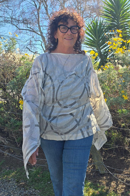 TCD Cove Top - Cream spot
