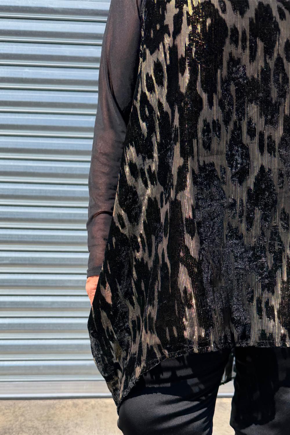 TCD Drape Tunic - Liquid Gold