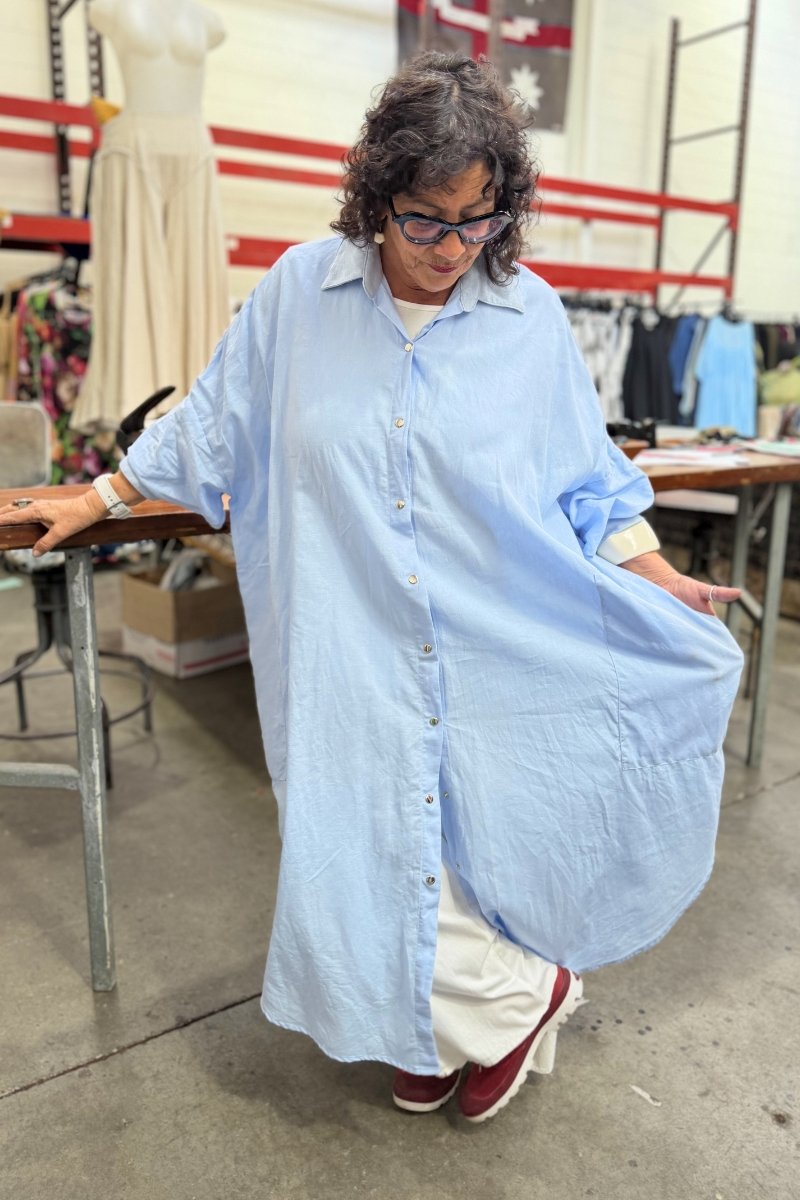 TCD Georgie Shirt -  Baby Blue