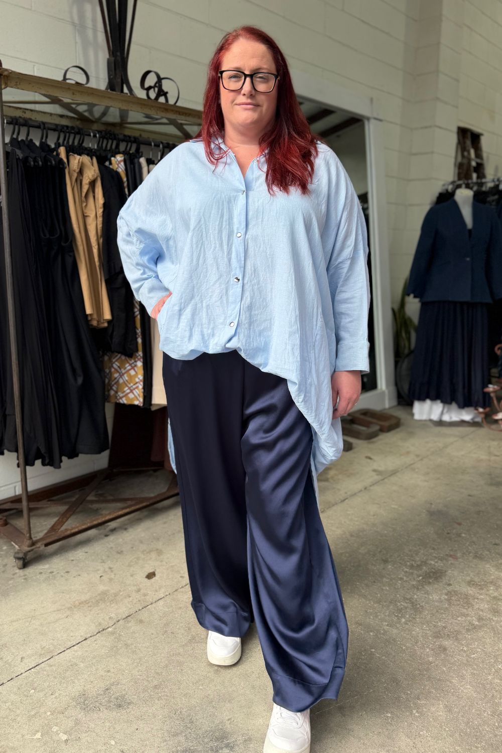 TCD Georgie Shirt -  Baby Blue