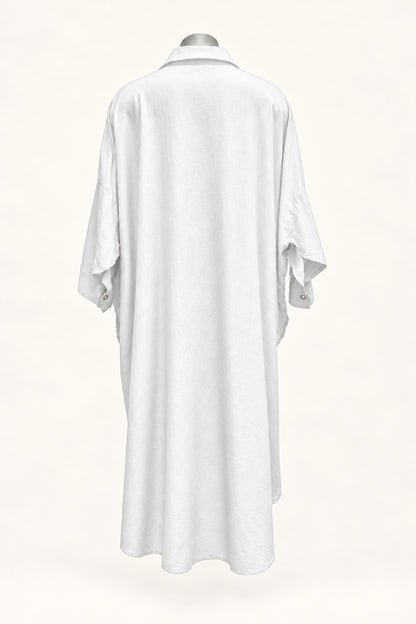 PRE ORDER TCD Georgie Shirt - White Linen