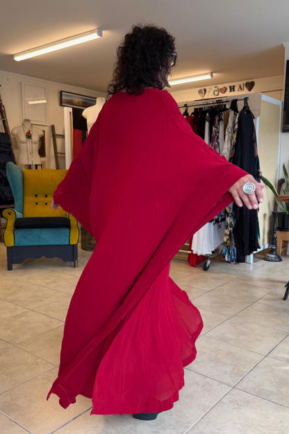 TCD Glissé Gown - Samba Red