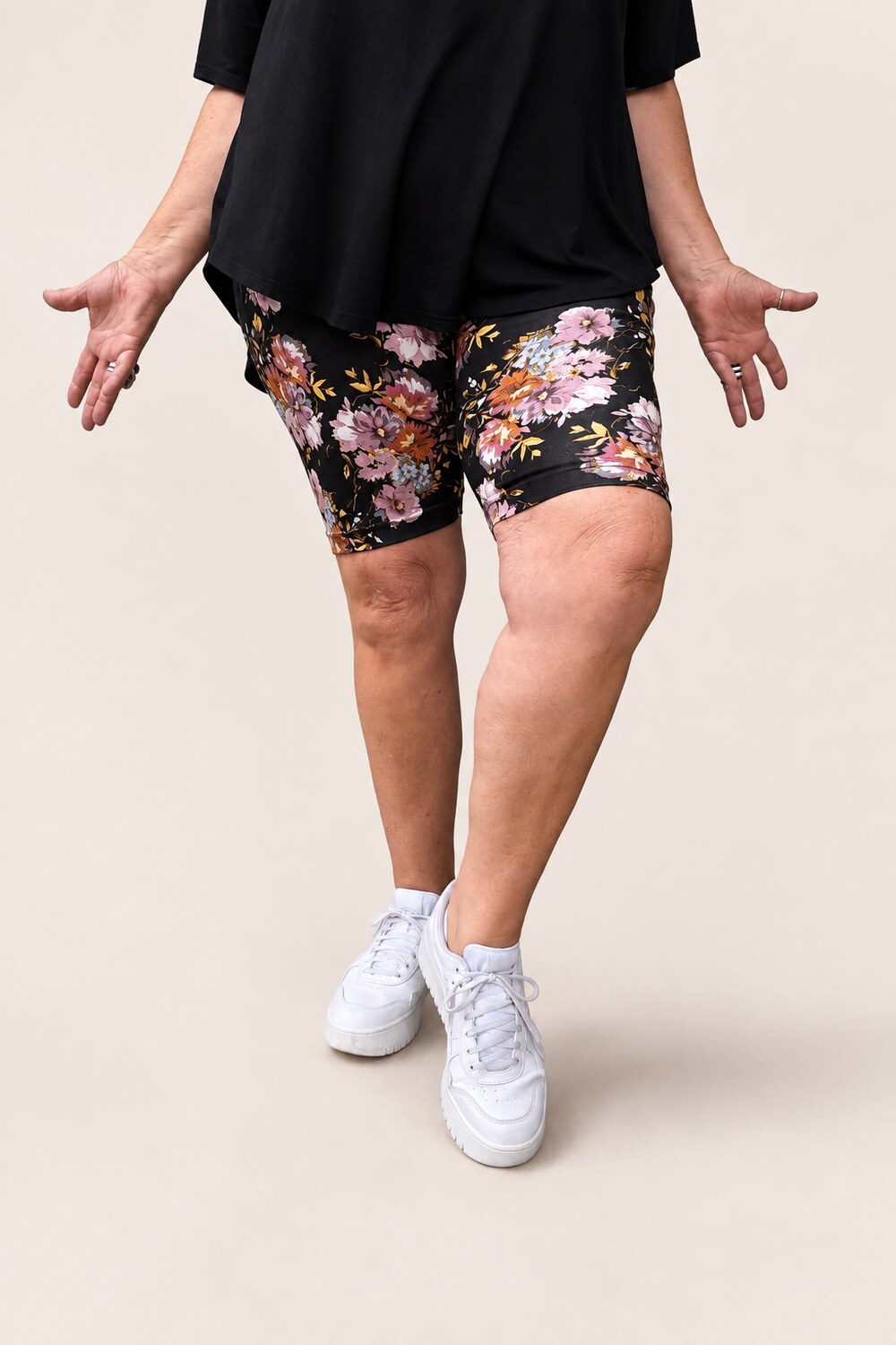 TCD Hotpants - Midnight Floral