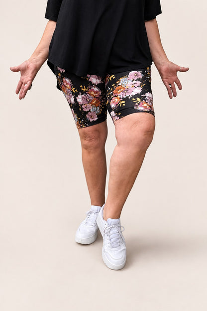 TCD Hotpants - Midnight Floral