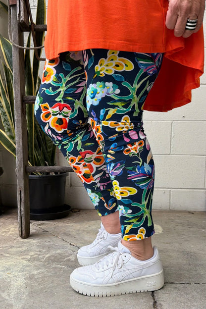 TCD Leggings - Midnight Flora