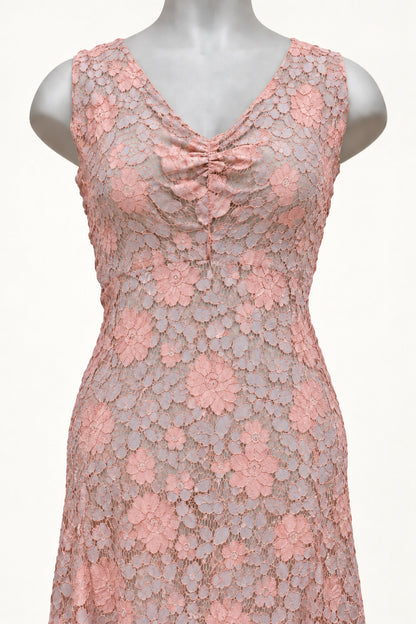 PRE ORDER TCD Marilyn Dress - Pink lace