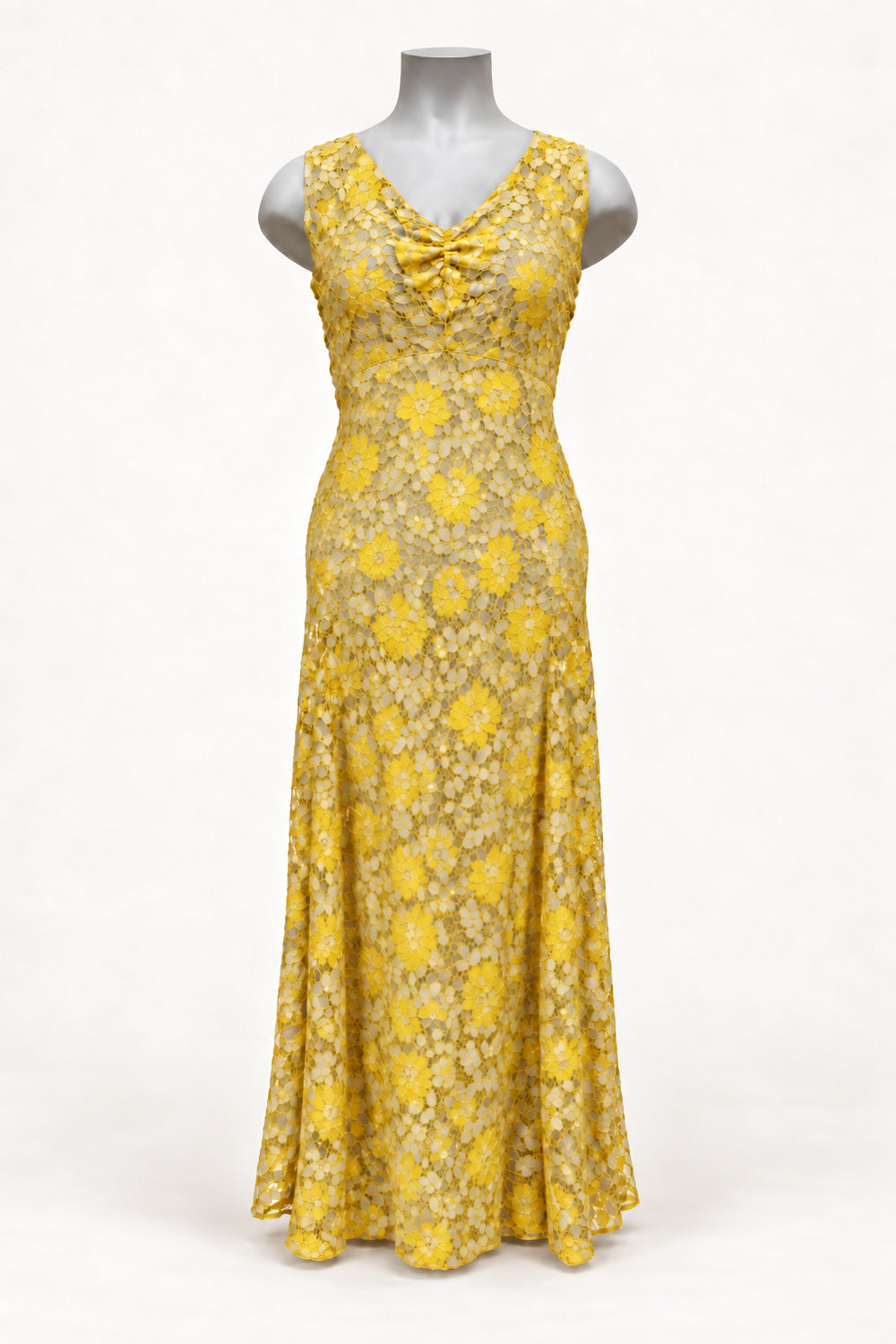 PRE ORDER TCD Marilyn Dress - Yellow lace