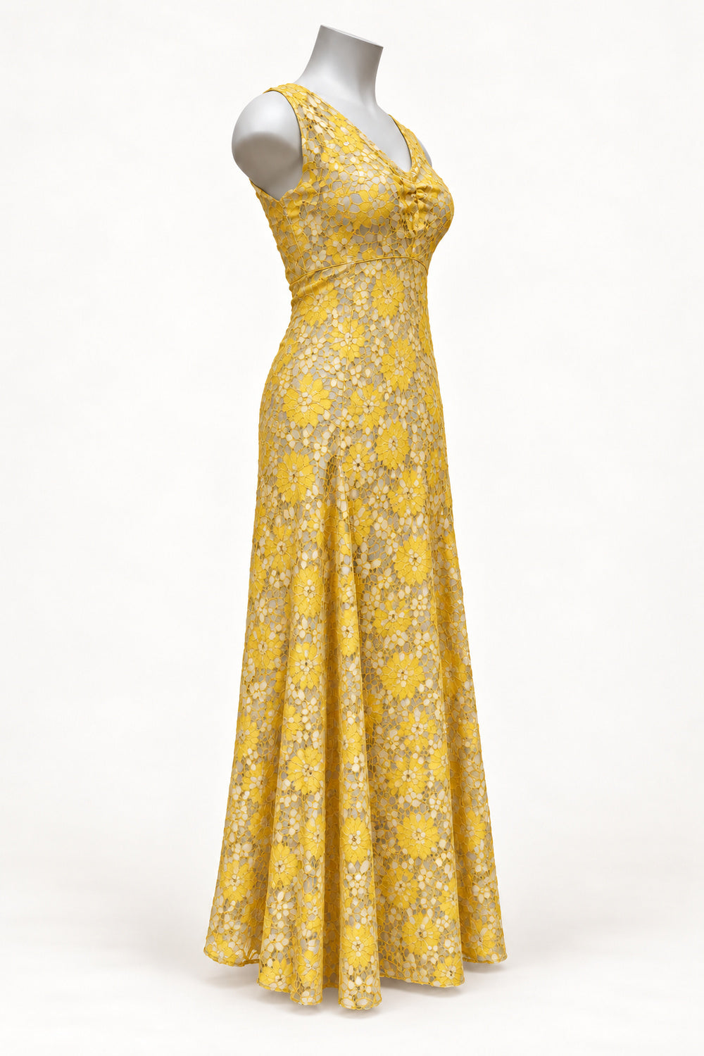 PRE ORDER TCD Marilyn Dress - Yellow lace
