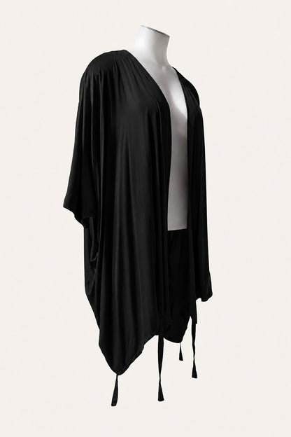 TCD Maritza Duster - Black crepe