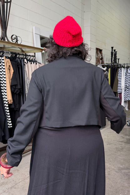 TCD Marrs Jacket - Black Wool