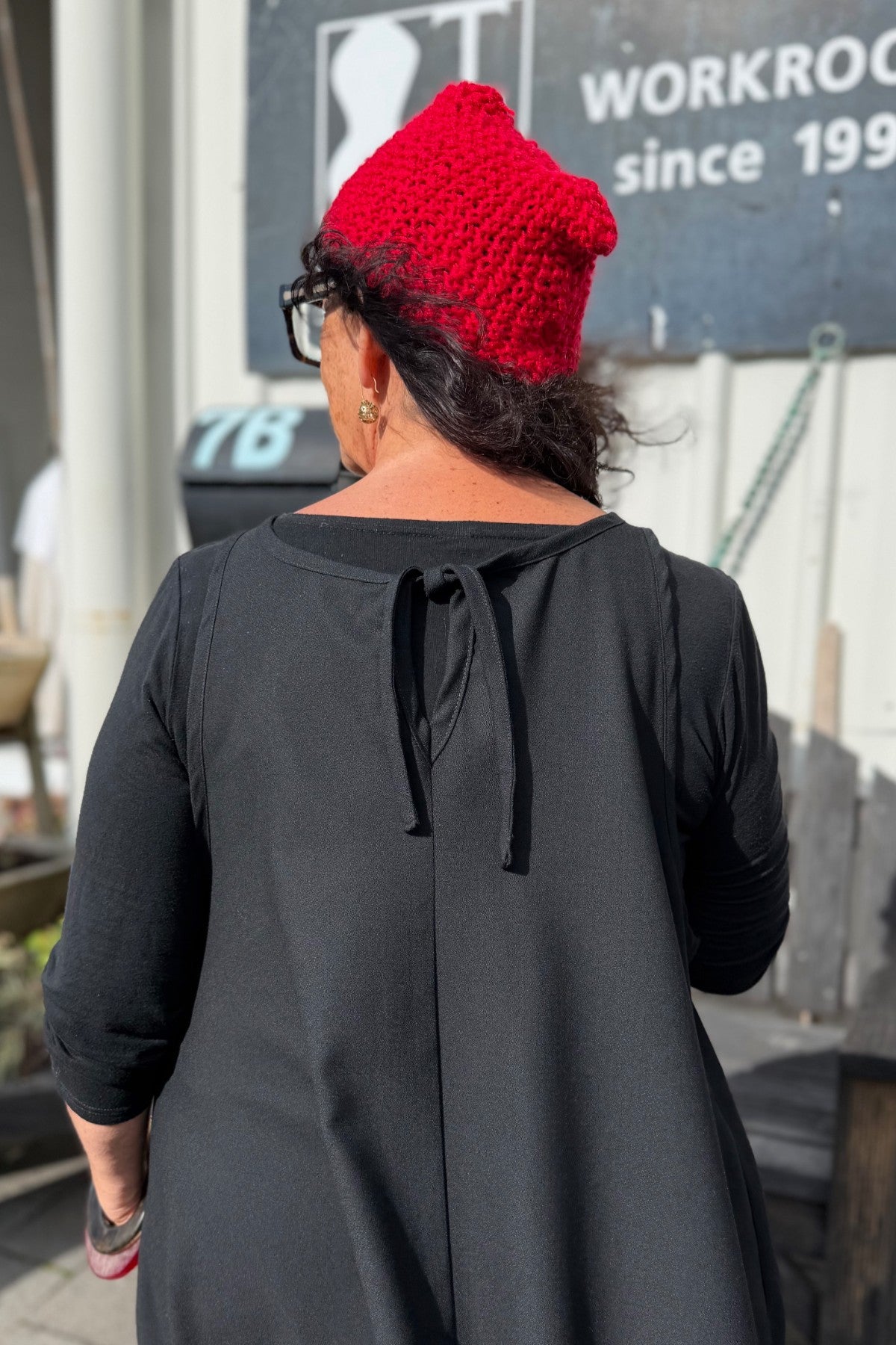 TCD Orbit Camisole - Black Wool