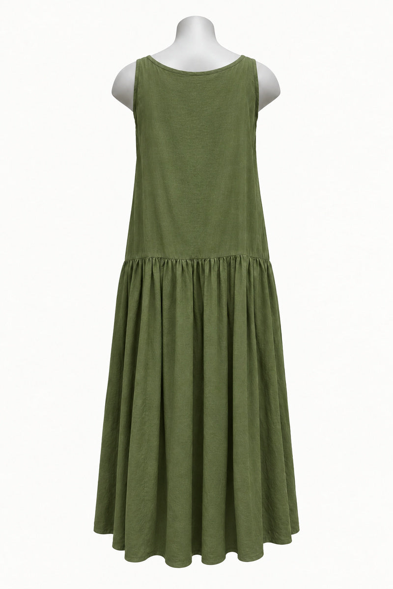 PRE ORDER TCD Petticoat Dress - Army Green