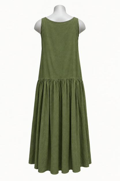 PRE ORDER TCD Petticoat Dress - Army Green