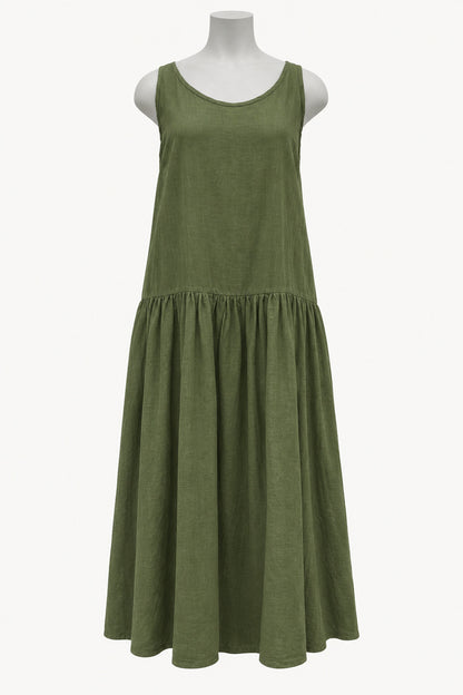 PRE ORDER TCD Petticoat Dress - Army Green