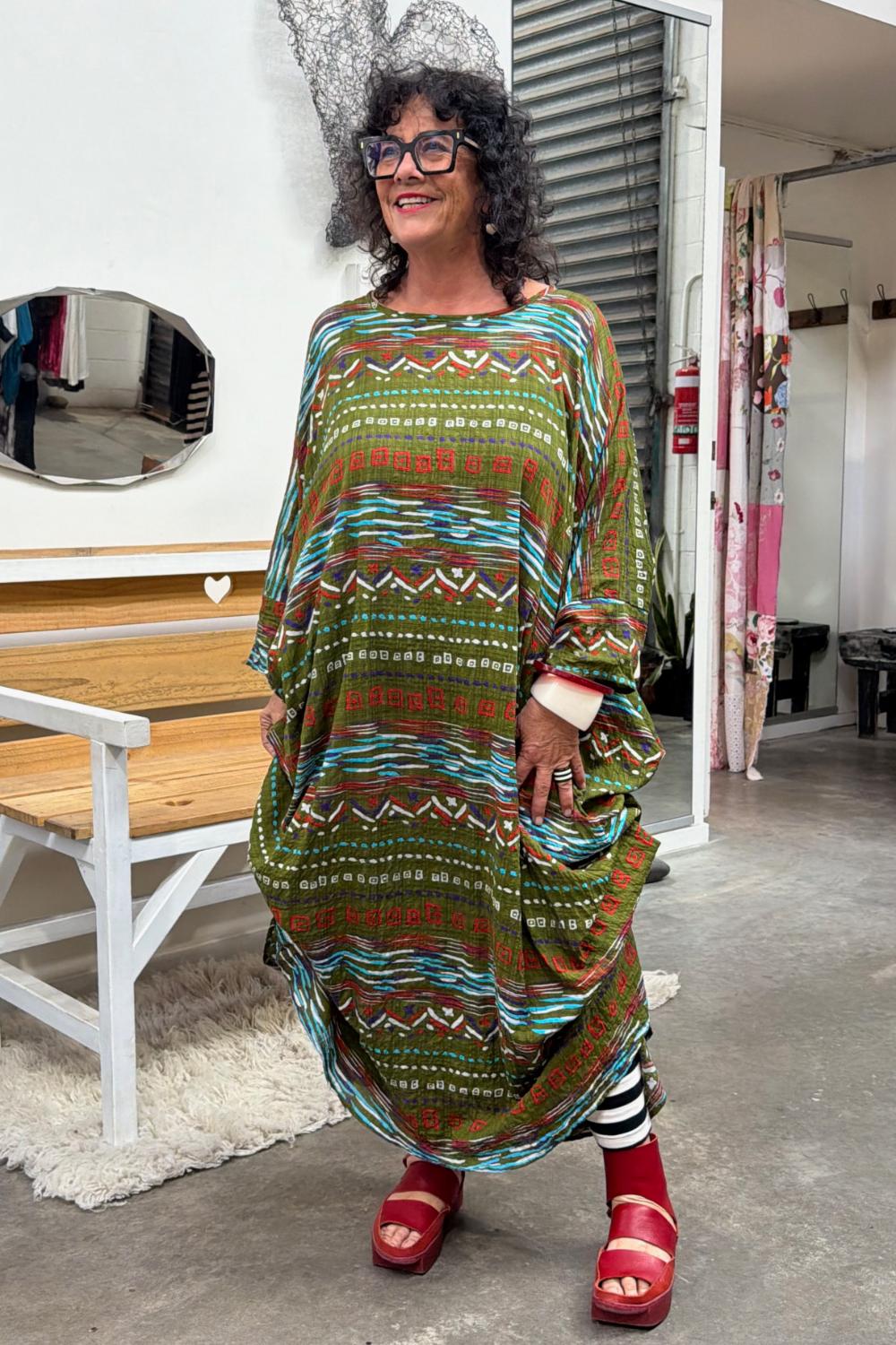 TCD Retreat Dress - Folklore