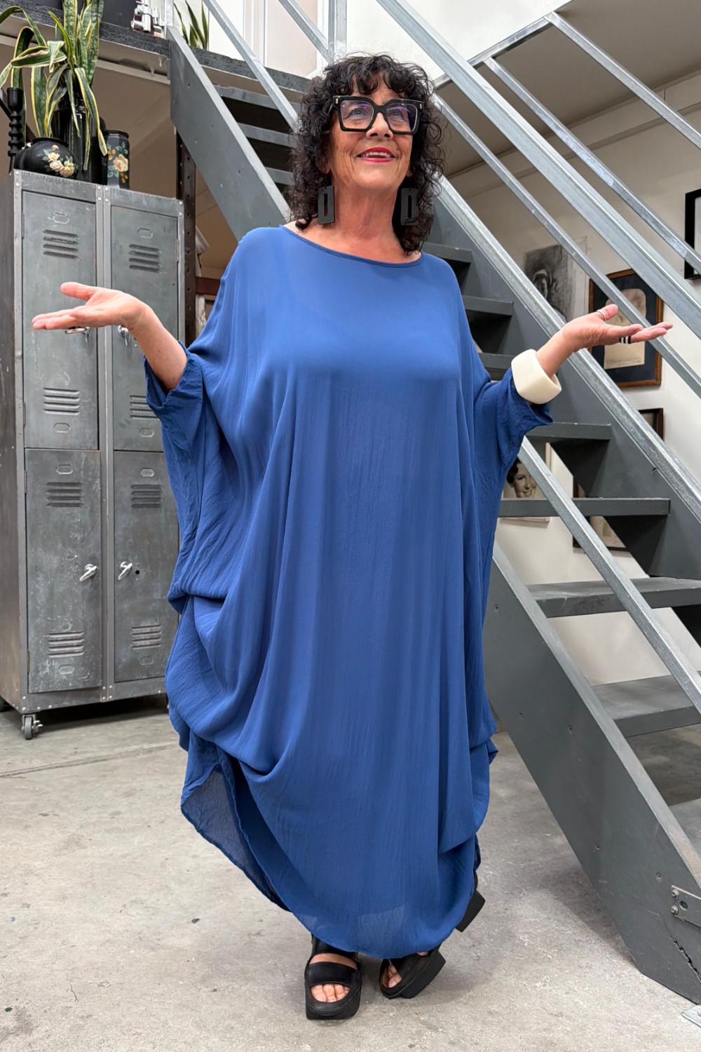 TCD Retreat Dress - French Blue