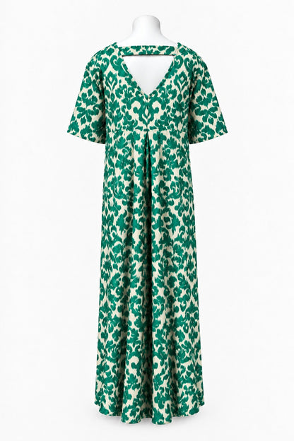 PRE ORDER TCD Roxy Dress - Green Baroque