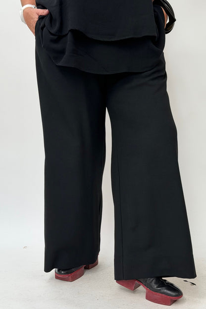 TCD Sadie Pants - Black Wool