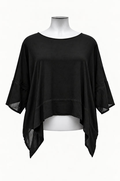 PRE ORDER TCD Short Haven Top - Black