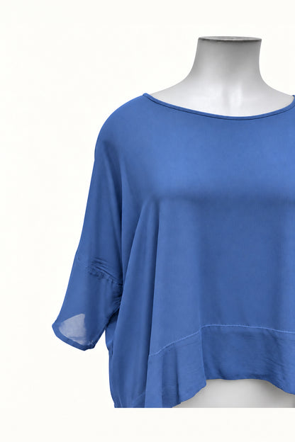 PRE ORDER TCD Short Haven Top - French Blue