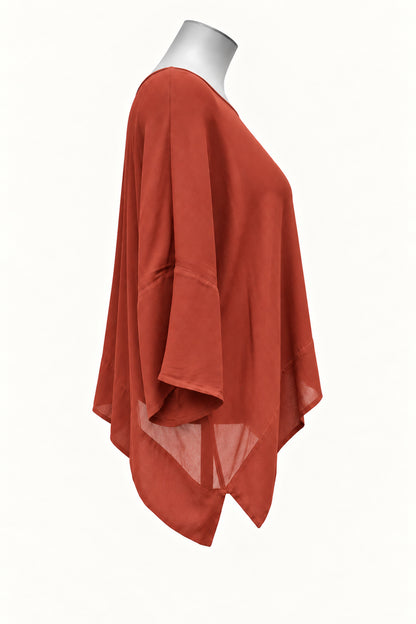PRE ORDER TCD Short Haven Top - Terracotta