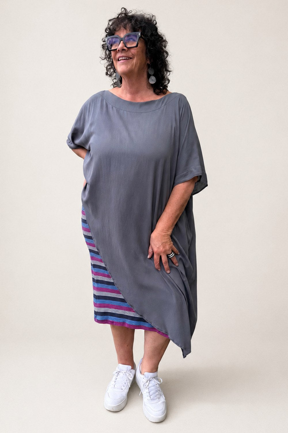TCD Short La Bella - Midnight Candy Stripe