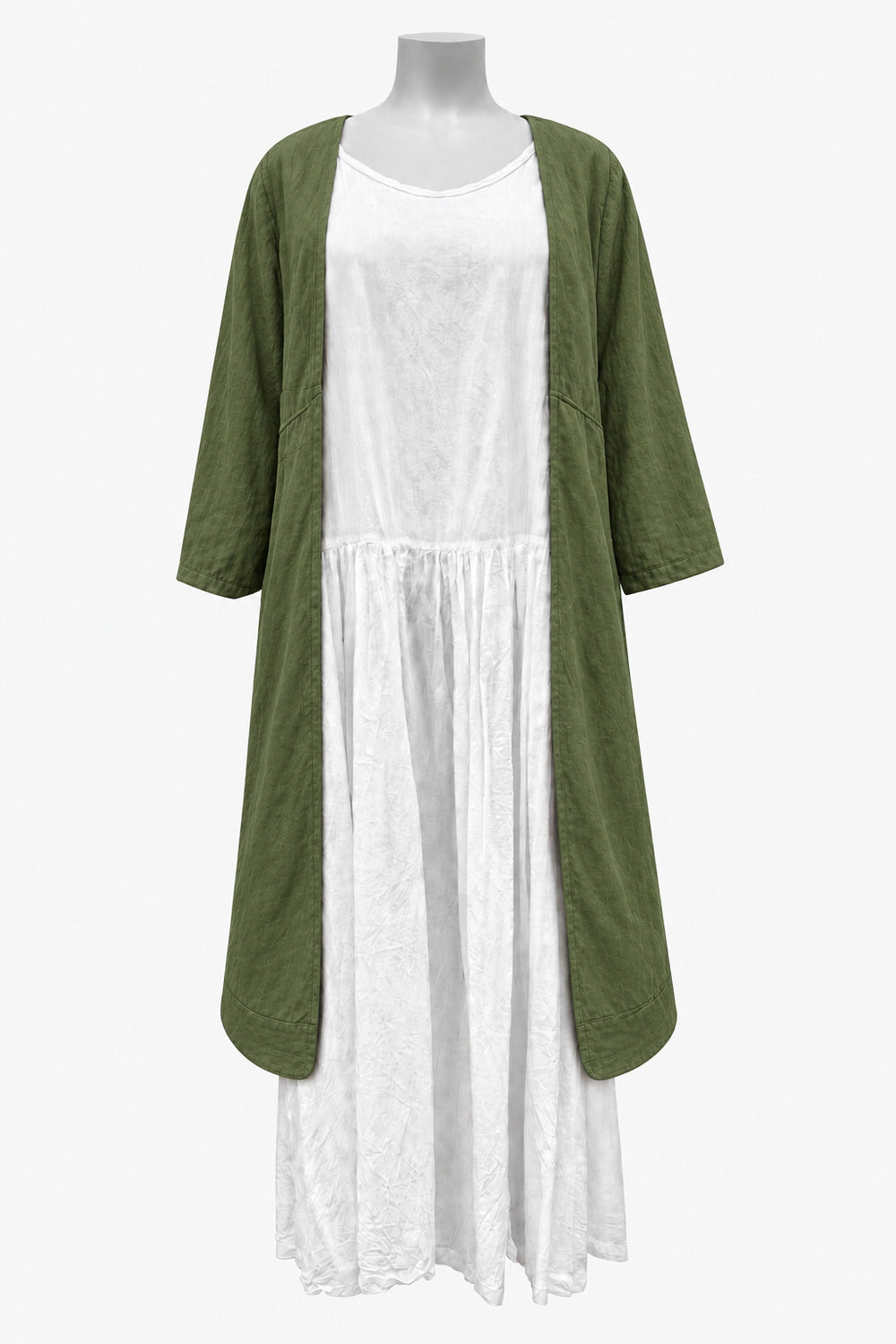 PRE ORDER TCD Solidarity Duster - Army Green