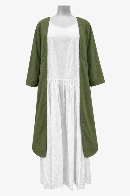PRE ORDER TCD Solidarity Duster - Army Green