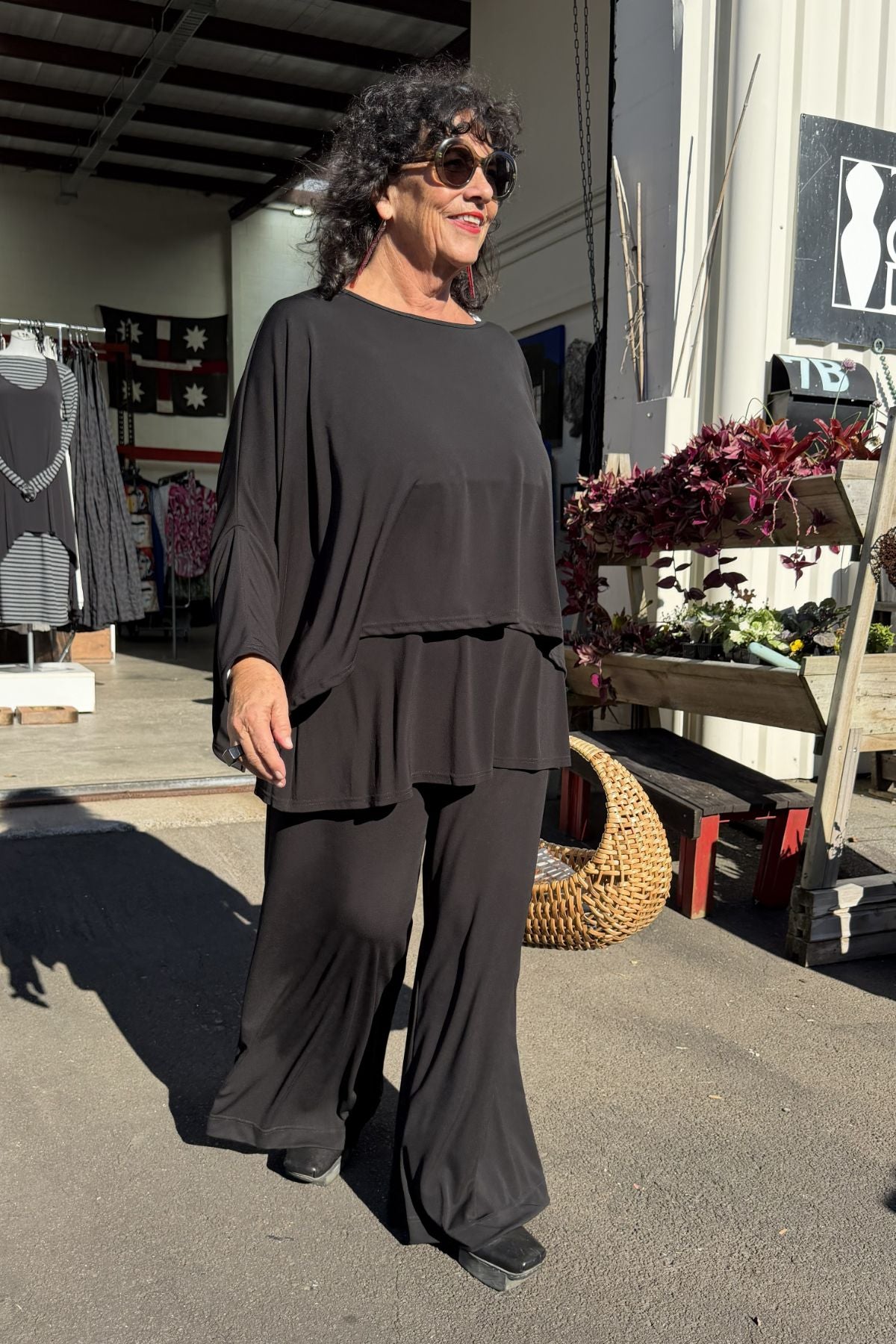 TCD Suzie Long Leg - Black