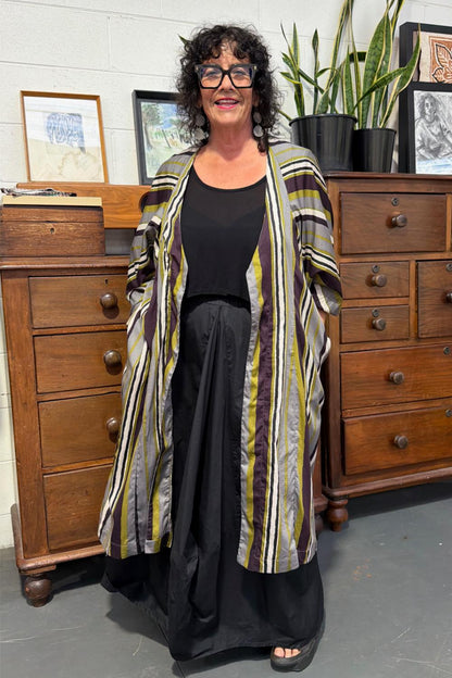 TCD Vespa Duster - Olive Stripe