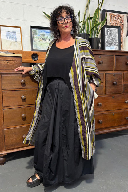 TCD Vespa Duster - Olive Stripe