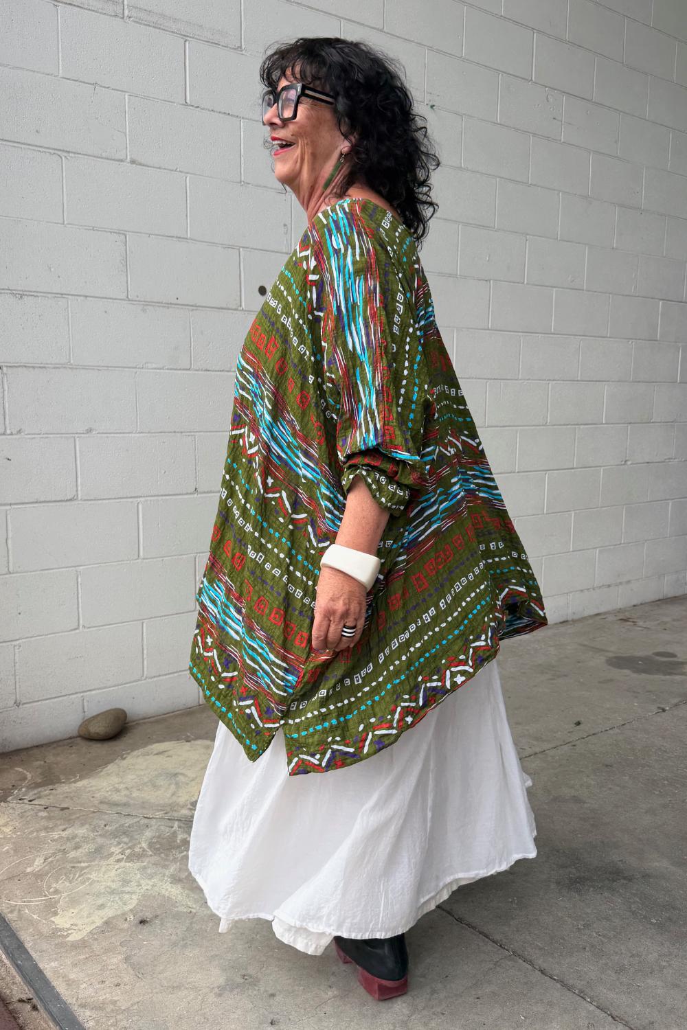 TCD Woven Tee  Top - Folklore