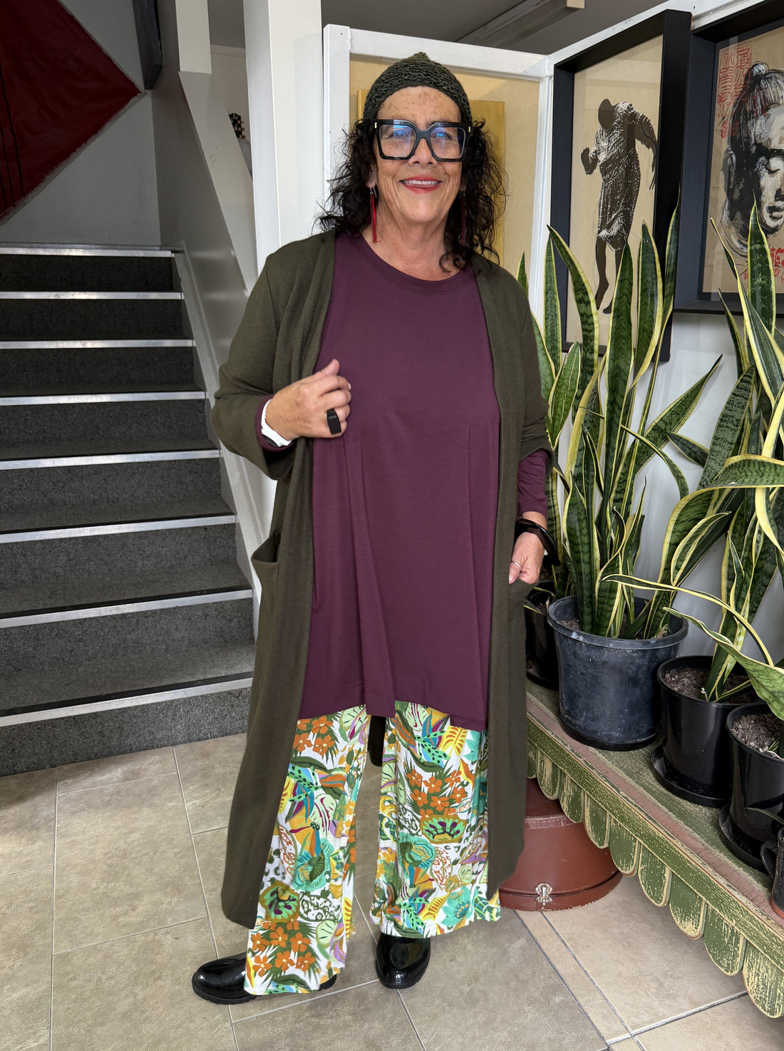 TCD Cardigan - Khaki (LUCKY LAST - S = 16)