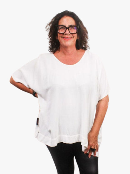 TCD Gorjis Tee Top - Cream