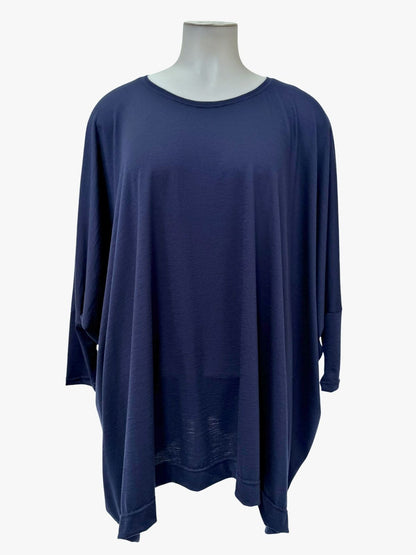 TCD Habitat Top - Navy Merino
