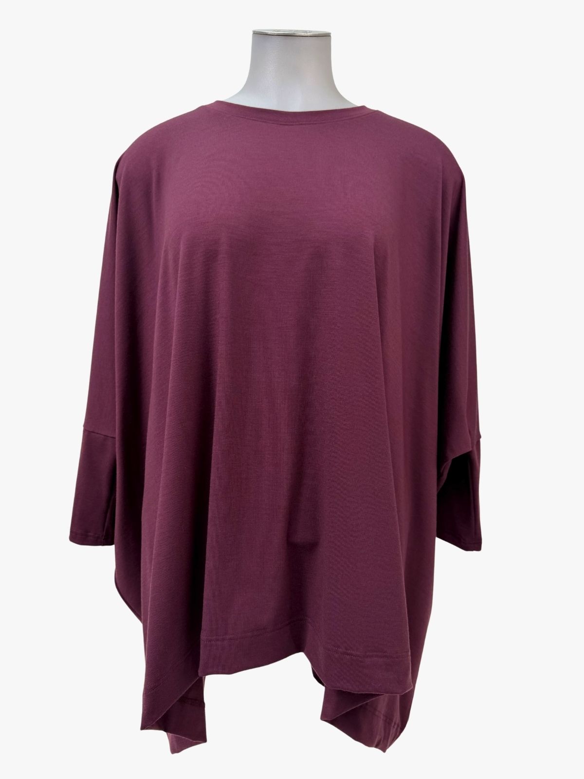 TCD Habitat Top - Plum Merino