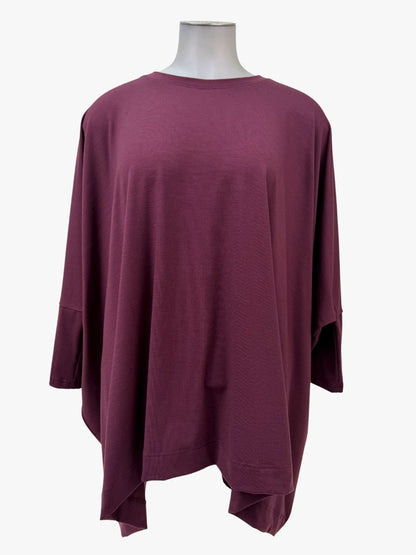 TCD Habitat Top - Plum Merino