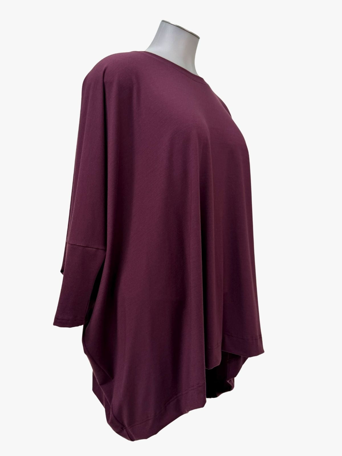 TCD Habitat Top - Plum Merino