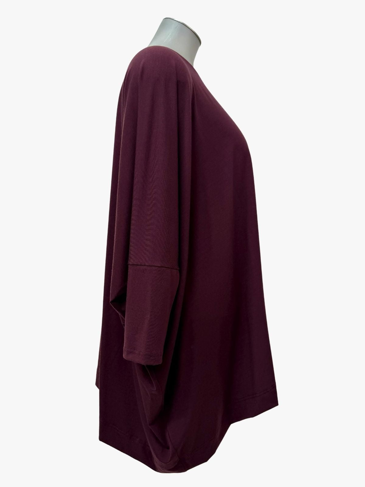 TCD Habitat Top - Plum Merino