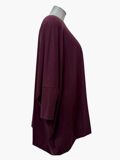 TCD Habitat Top - Plum Merino