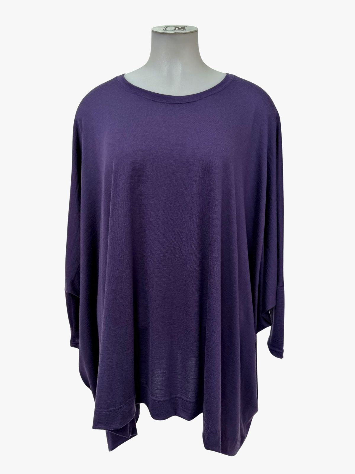 TCD Habitat Top - Purple Merino