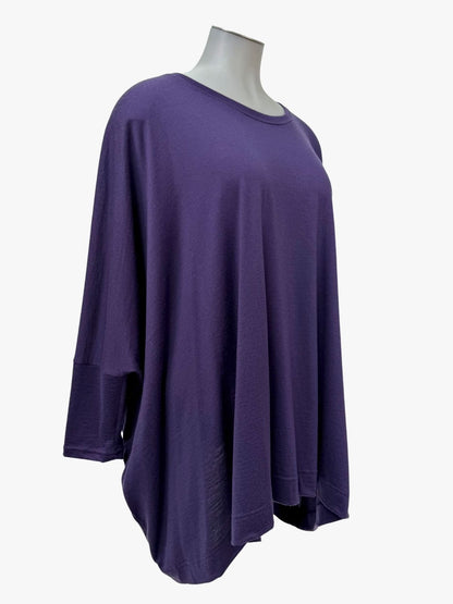 TCD Habitat Top - Purple Merino