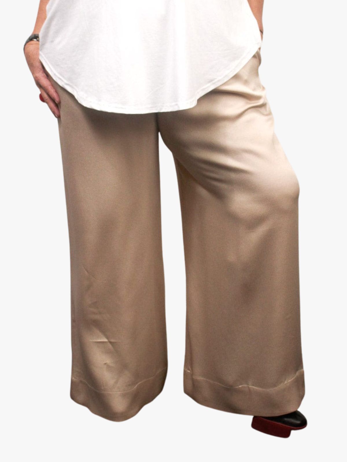 TCD Sadie Pant - Champagne Satin