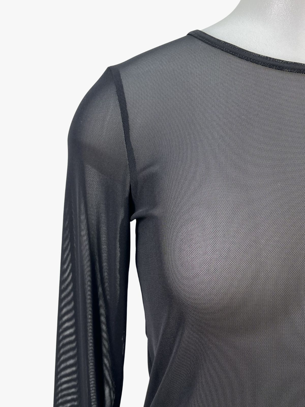 TCD Simply Tee - Black Mesh